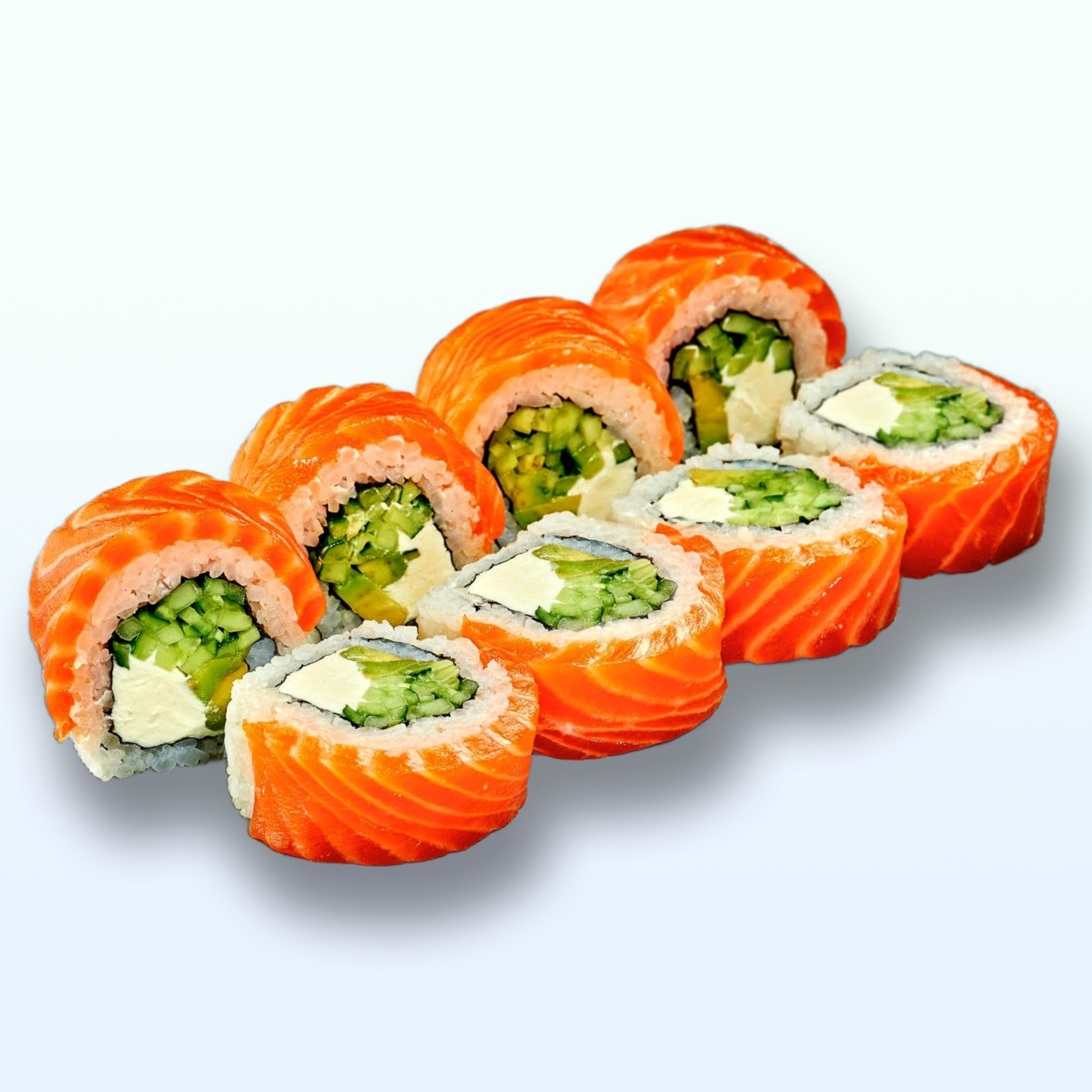 Sushi Philadelphia with smoked salmon